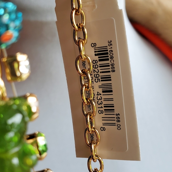 Nwt Betsey Johnson Gummy Bear Frontal Necklace - Picture 4 of 17